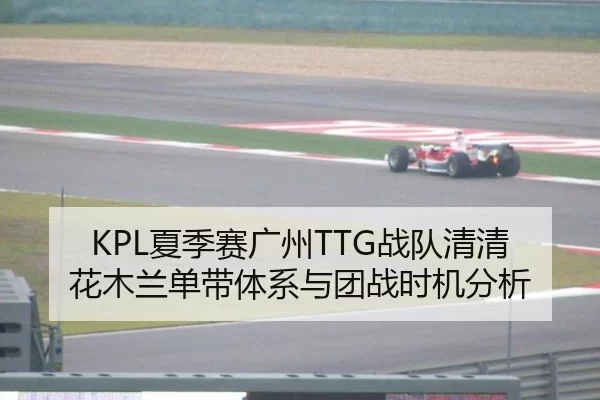 KPL夏季赛广州TTG战队清清花木兰单带体系与团战时机分析